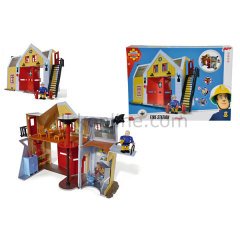 9251062 SAM FIRE-STATION WITH FIGURINE