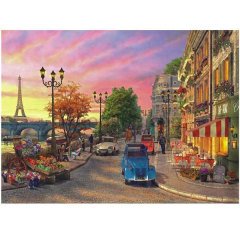 1004 PARİSTE AKŞAMÜSTÜ/SEINE SUNSET