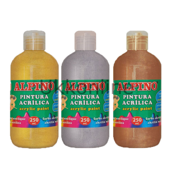 ALPİNO AKRİLİK BOYA 250 ml METALİK DV 0120
