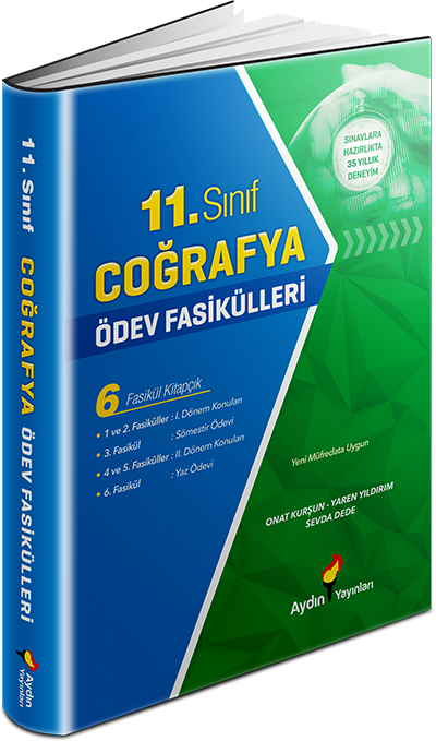 Coğrafya Ödev Fasikülleri 11  Aydın Yayınları