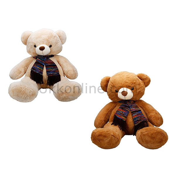 1023 SUN SK.PELUŞ AYI OTURAN ATKILI 70CM-JNH