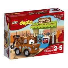 LED10856 DUP-CARS MATERın KULÜBESİ /Duplo 2-5 yaş LEGO 23pcs
