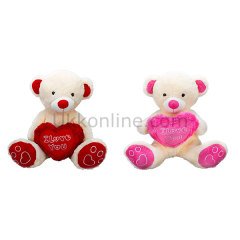 1024 SUN SK.PELUŞ AYI OTURAN LOVE KALPLİ 70CM -JNH