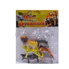 50004/5/6 PVC HAYVAN SETİ 6PCS