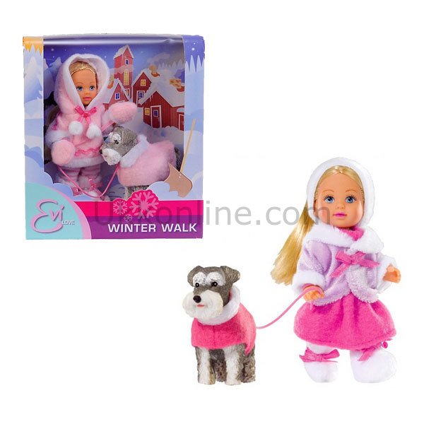5735996 EVI LOVE VINTER WALK 12CM DOLL IN