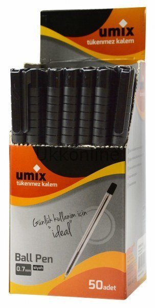 UMIX BALL PEN U9900 SİYAH TÜKENMEZ KALEM