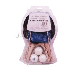 090202VCP FİLELİ MASA TENİSİ RAKET SETİ