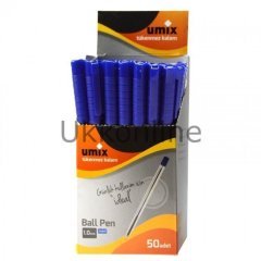 UMIX BALL PEN U 9900 MAVİ  1.0 TÜKENMEZ KALEM