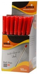 UMIX BALL PEN 9900 KIRMIZI TÜKENMEZ KALEM