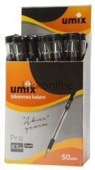 UMIX  PRO 9901 SİYAH TÜKENMEZ KALEM 07