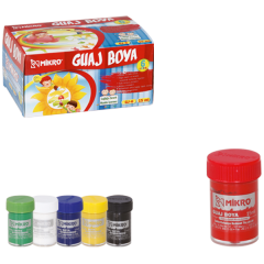 MİKRO GUAJ BOYA ŞİŞE 6 RENK GJ-6