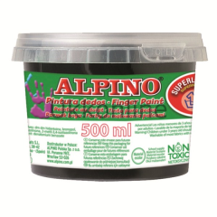 ALPİNO PARMAK BOYA DD 76 500gr SİYAH