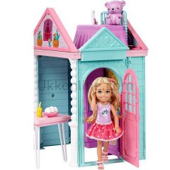 DWJ50 BRB-CHELSEAnin İKİ KATLI EVİ /Barbienin Ailesi