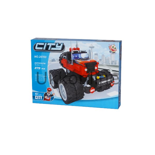 0131-25703-K BRICKS 375 PARÇA  CITY SETİ