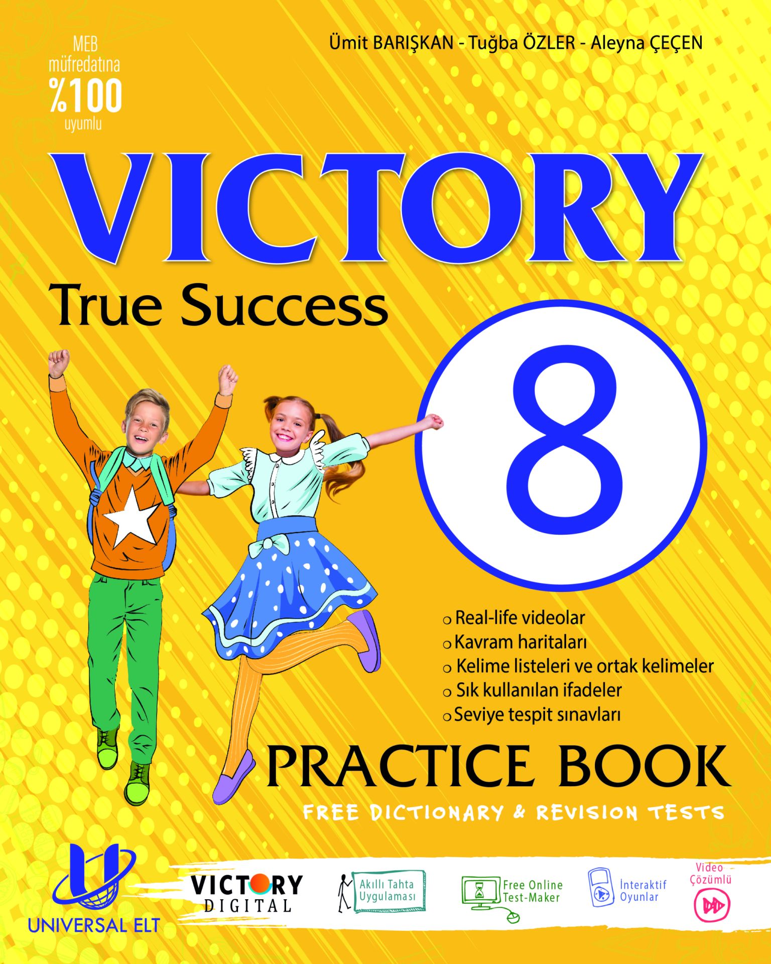 Victory 8 True Success Practice Book & Dictionary