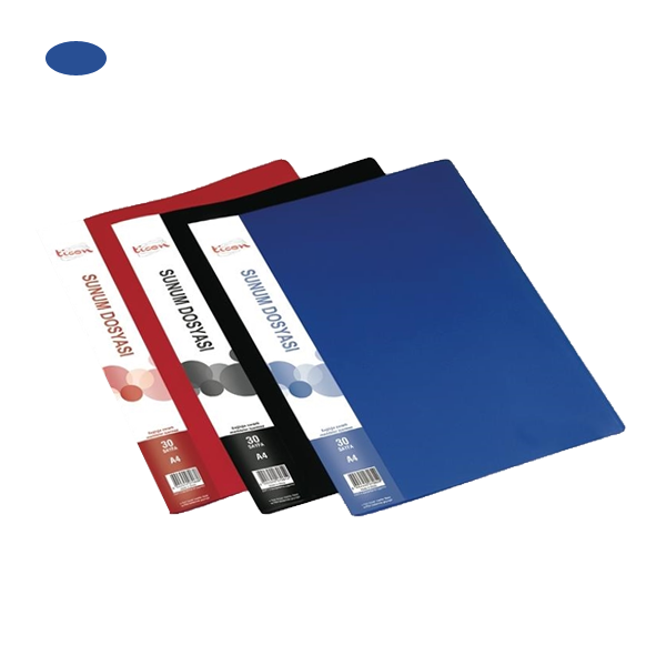 TİCON KATALOG DOSYA 30 LU MAVİ
