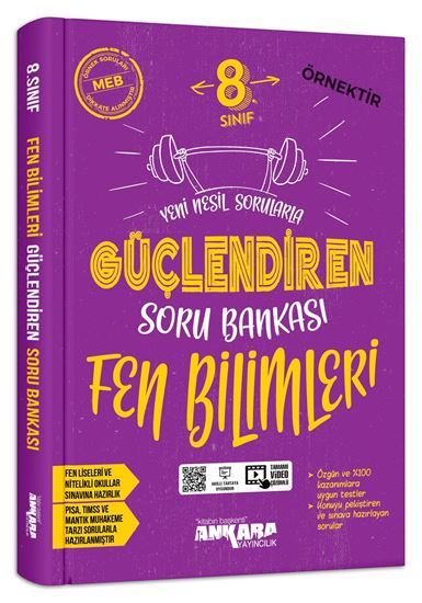 8.SINIF GÜÇLENDİREN FEN BİLİMLERİ SORU BANKASI ANKARA YAYINCILIK