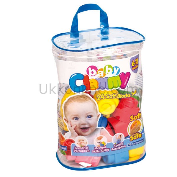 14889 CLEMMY PLUS 24 PCS ÇANTA BLOK SETİ 6-18 ay