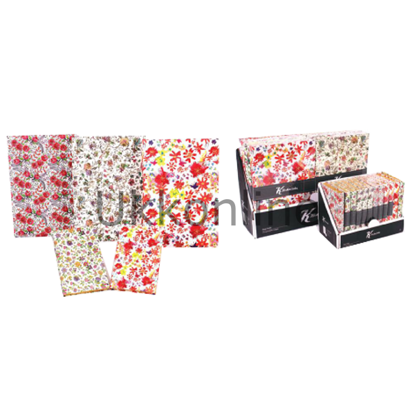 KESKİN BLOKNOT FLORAL SOFT 9-14 96yp ÇİZGİLİ
