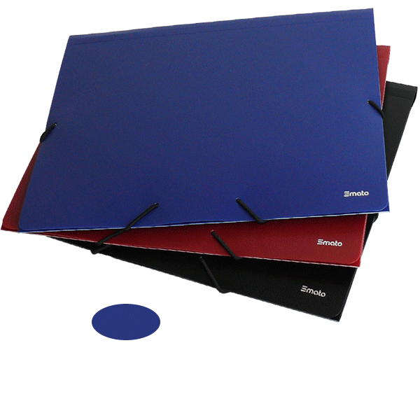 SMATO LASTİKLİ DOSYA MAT W4211 MAVİ