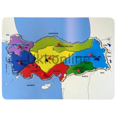 BU-BU AHŞAP PUZZLE TÜRKİYE HARİTALAR