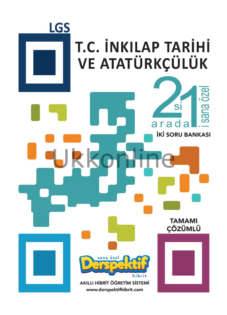 LGS T.C. İnkılap Tarihi ve Atatürkçülük 2'si Bir arada Soru Bankası