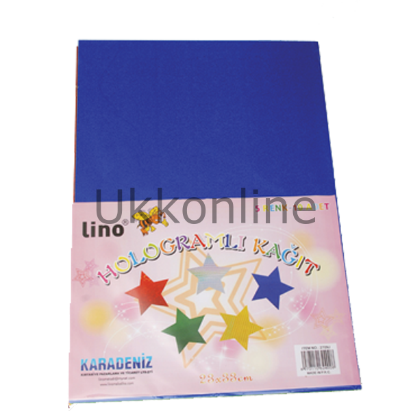 LİNO HOLOGRAMLI KAĞIT 23-33cm