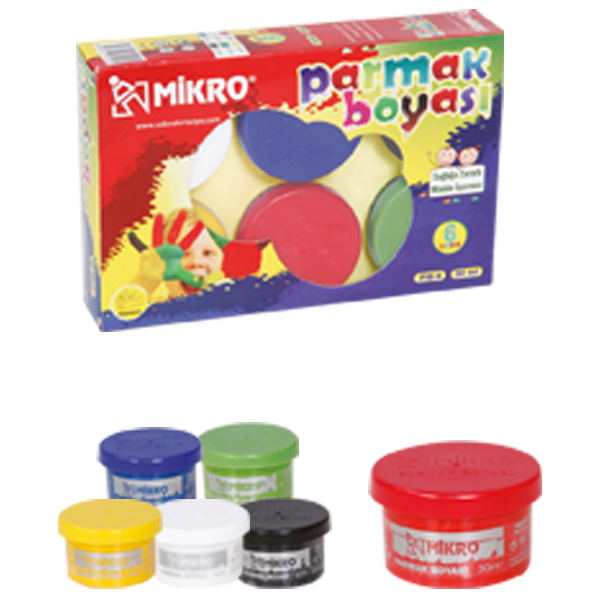 MİKRO PARMAK BOYA PM 6 25 ml.