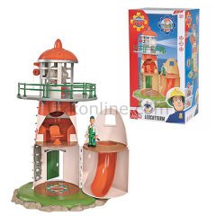 9252133 İ.SAM DENİZ FENERİ+1 FİGÜR/ İtfaiyeci Sam(ışıklı sesli kayd)
