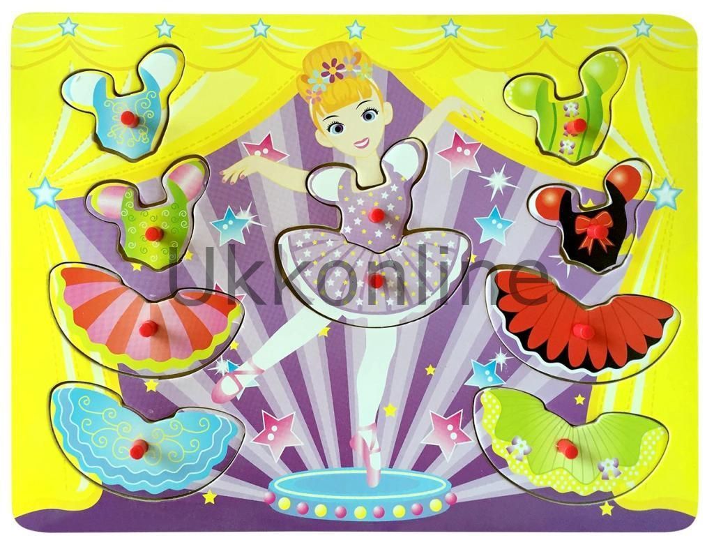 BUBU KIYAFET GİYDİRME AHŞAP PUZZLE