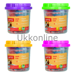 LETS OYUN HAMUR 5 RENK 100gr + KALIP HEDİYE
