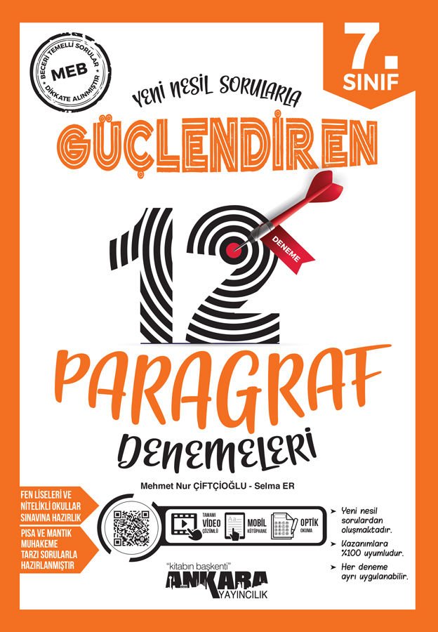 7. Sınıf Paragraf Güçlendiren Denemeleri