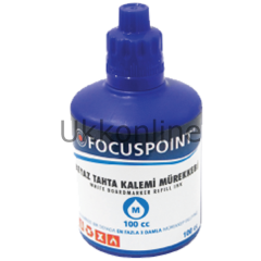 FOCUS TAHTA KALEM MÜREKKEBİ 100 ml MAVİ