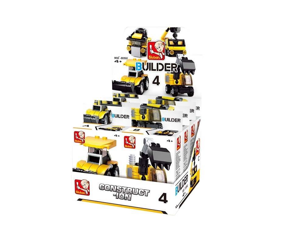 SLUBAN BUILDER CONSTRUCTION KARAKTER  LEGO