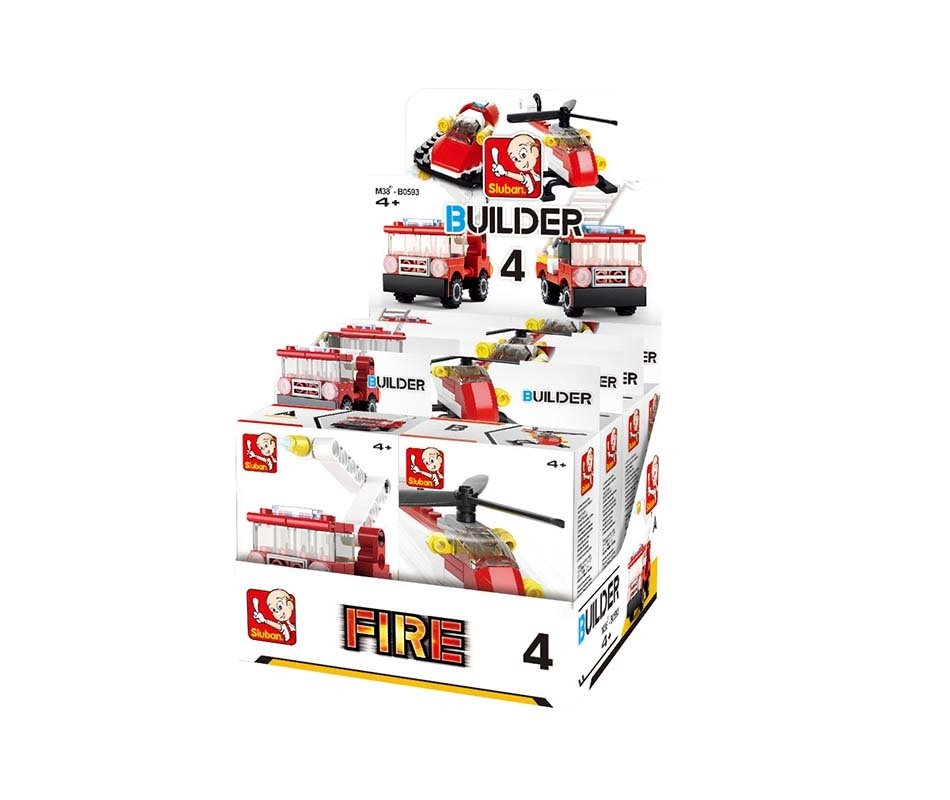 SLUBAN BUILDER FIRE ARAÇ LEGO