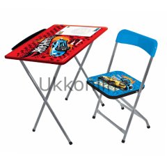 57027FR HOTWHEELS MASA SANDALYE SET