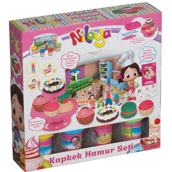 03216 NİLOYA HAMUR SET KAP KEK