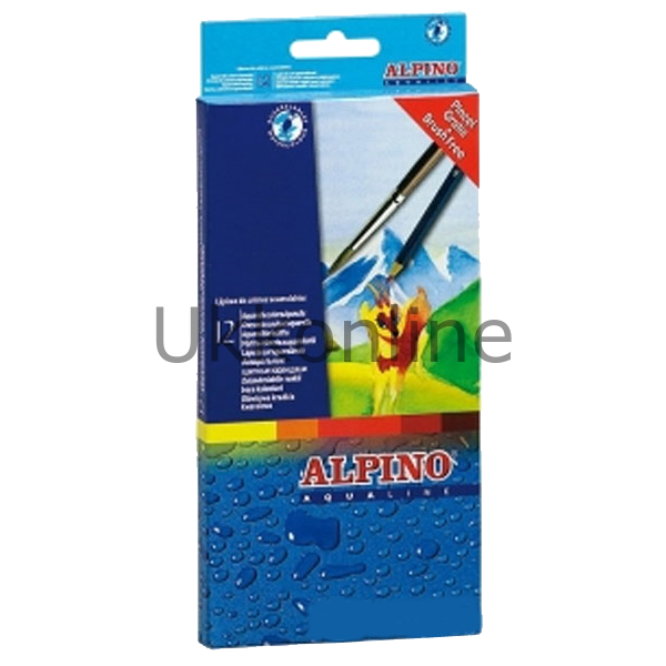 ALPİNO BOYA KALEMİ 12 RENK AQUALİNE KARTON