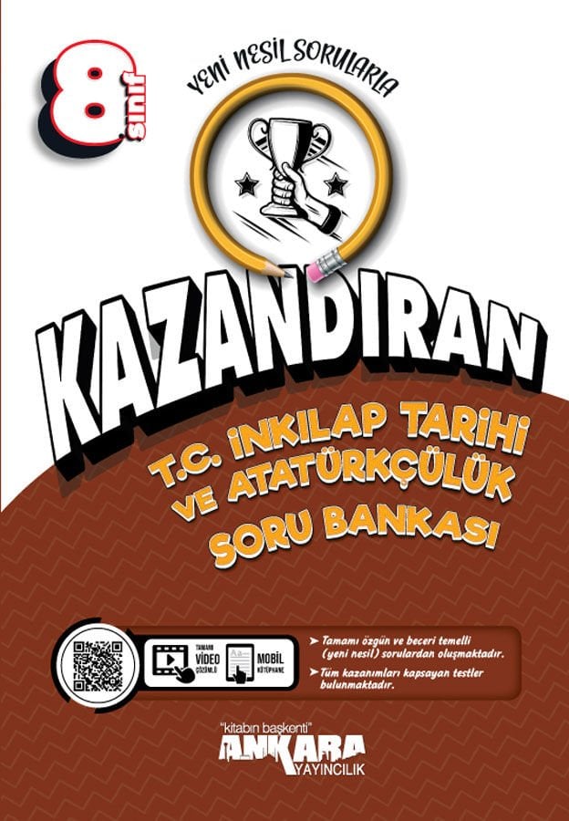8. Sınıf Kazandıran T.C İnkılap Tarihi ve Atatürkçülük Soru Bankası