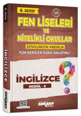 8. SINIF FEN LİSELERİ VE NİTELİKLİ OKULLAR TÜM DERSLER KONU MODÜL 6 İNGİLİZCE