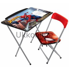 57447FR SPIDERMAN MASA SANDALYE SET
