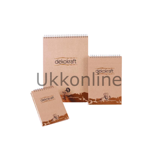 KESKİN BLOKNOT A-6 80yp SPR. KARELİ DEKOKRAFT