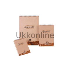 KESKİN BLOKNOT A-6 80yp SPR. KARELİ DEKOKRAFT