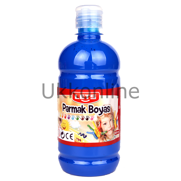 LETS PARMAK BOYA 500 ml MAVİ