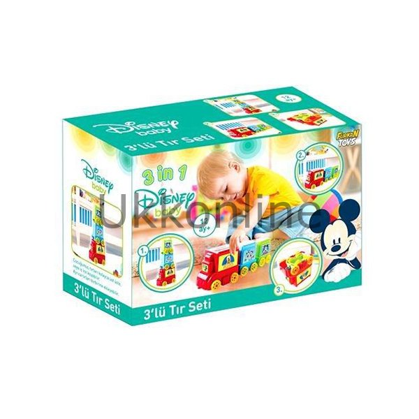 57478FR DISNEY BABY 3 İN 1 TIR SETİ