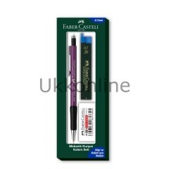 Faber Castell  1347/07 versatil kalem+silgi+min hediye