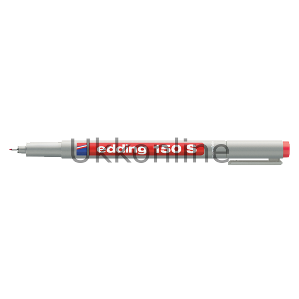 EDDİNG PERMANENT KALEM E-150 S KIRMIZI