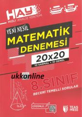 8. Sınıf Lgs Hay Matematik 20x20 Branş Deneme