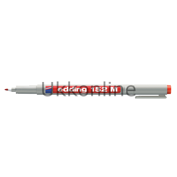 EDDİNG PERMANENT KALEM E-152 M KIRMIZI