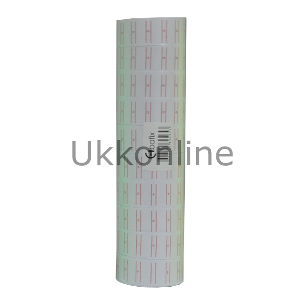 BAFİX MAKİNE ETİKETİ BEYAZ